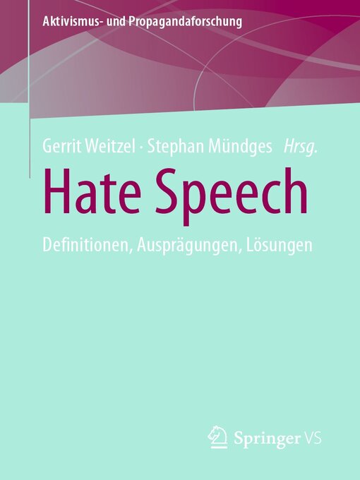 Title details for Hate Speech by Gerrit Weitzel - Available